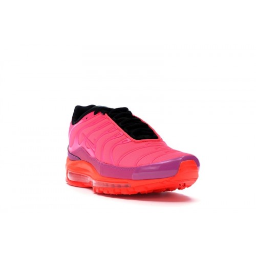 Кроссы Nike Air Max 97/Plus Racer Pink Hyper Magenta - мужская сетка размеров