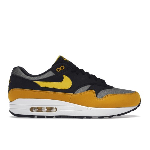 Кроссы Nike Air Max 1 Dark Stucco Vivid Sulfur - мужская сетка размеров