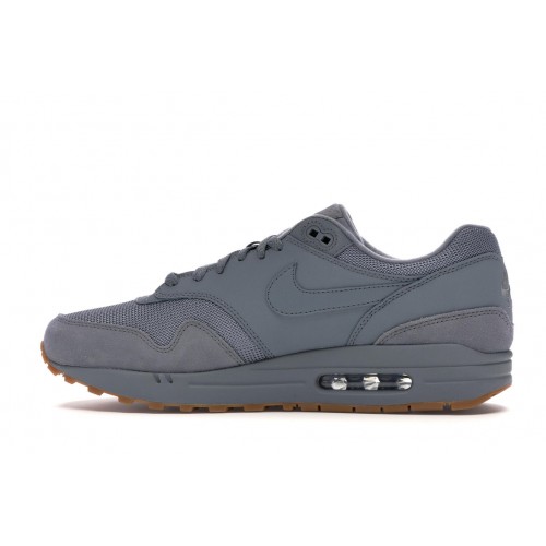 Кроссы Nike Air Max 1 Cool Grey Gum - мужская сетка размеров