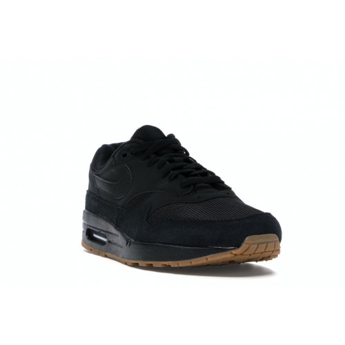 Кроссы Nike Air Max 1 Black Gum - мужская сетка размеров