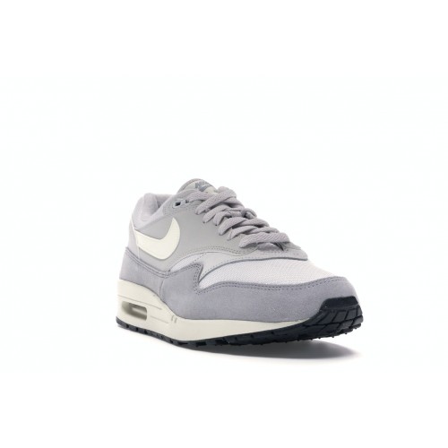 Кроссы Nike Air Max 1 Vast Grey - мужская сетка размеров