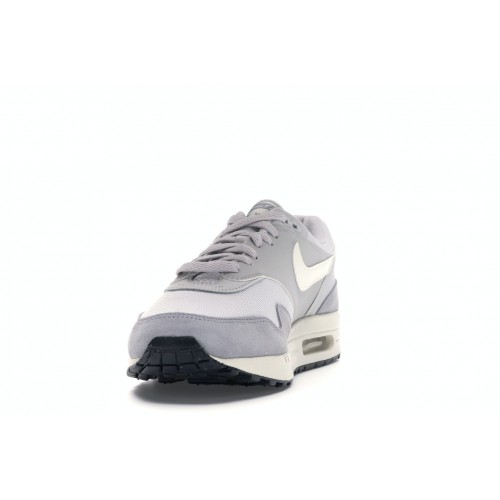 Кроссы Nike Air Max 1 Vast Grey - мужская сетка размеров