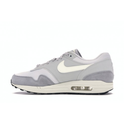 Кроссы Nike Air Max 1 Vast Grey - мужская сетка размеров