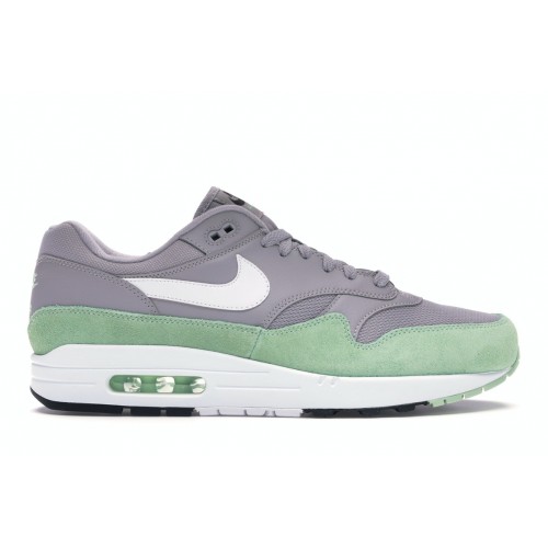 Кроссы Nike Air Max 1 Atmosphere Grey Fresh Mint - мужская сетка размеров