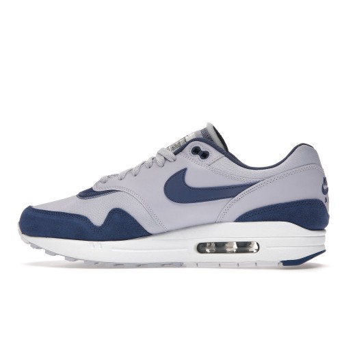 Кроссы Nike Air Max 1 Ghost Navy - мужская сетка размеров
