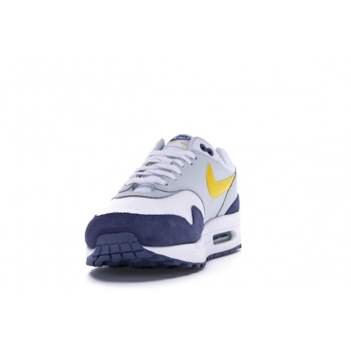 Кроссы Nike Air Max 1 Blue Recall - мужская сетка размеров