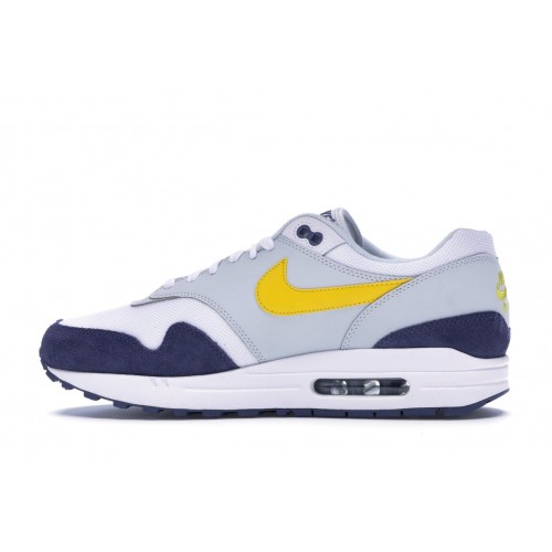 Кроссы Nike Air Max 1 Blue Recall - мужская сетка размеров