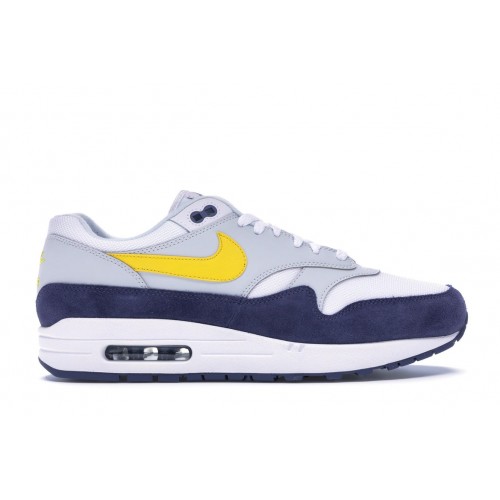 Кроссы Nike Air Max 1 Blue Recall - мужская сетка размеров