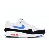 Кроссовки Nike Air Max 1 White Photo Blue Black