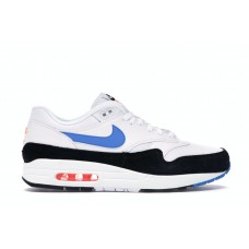 Кроссовки Nike Air Max 1 White Photo Blue Black