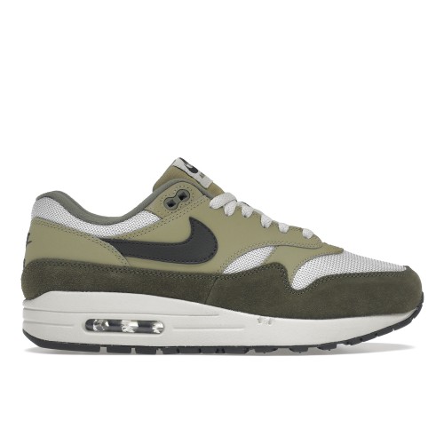 Кроссы Nike Air Max 1 Medium Olive - мужская сетка размеров