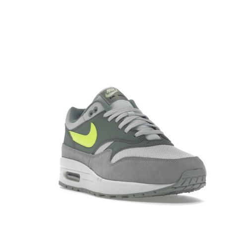 Кроссы Nike Air Max 1 Mica Green Volt - мужская сетка размеров