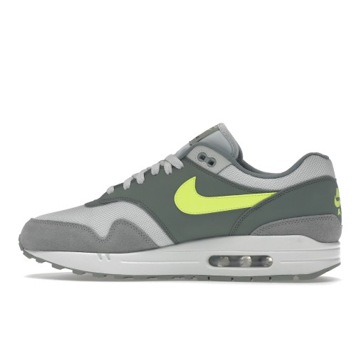 Кроссы Nike Air Max 1 Mica Green Volt - мужская сетка размеров