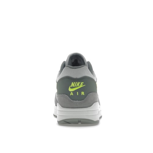 Кроссы Nike Air Max 1 Mica Green Volt - мужская сетка размеров