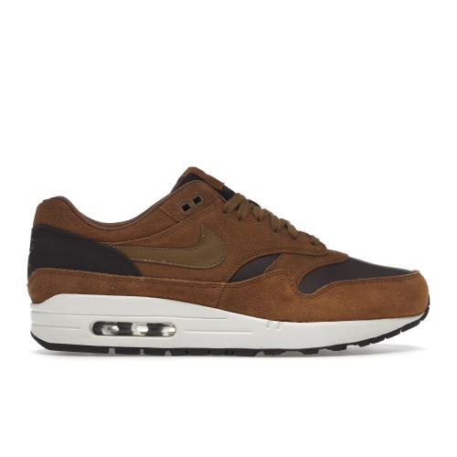 Кроссы Nike Air Max 1 Premium Leather Ale Brown - мужская сетка размеров