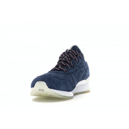 Кроссы ASICS Gel-Lyte III Kith x Moncler Blue - мужская сетка размеров