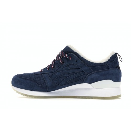 Кроссы ASICS Gel-Lyte III Kith x Moncler Blue - мужская сетка размеров