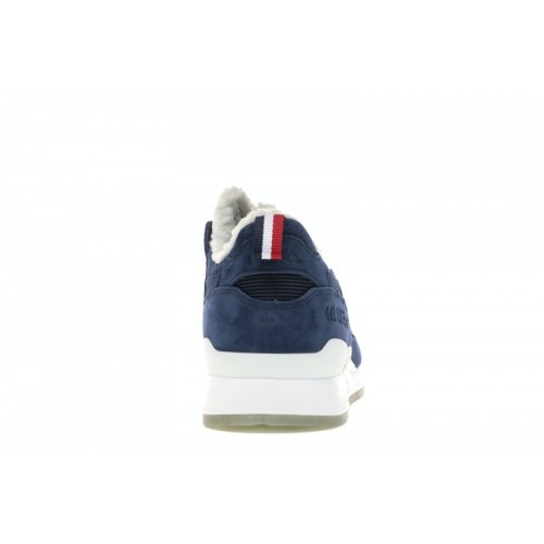 Кроссы ASICS Gel-Lyte III Kith x Moncler Blue - мужская сетка размеров