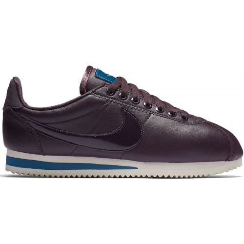 Кроссы Nike Classic Cortez Nocturne Port Wine (W) - женская сетка размеров