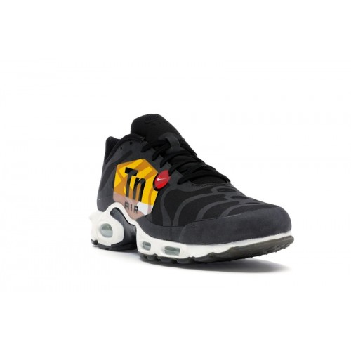 Кроссы Nike Air Max Plus NS Big Logo Black - мужская сетка размеров