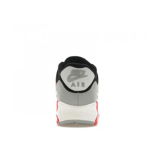 Nike Air Max 90 Essential Bright Crimson - мужская сетка размеров