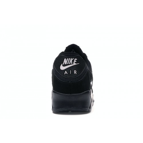 Nike Air Max 90 Essential Black White - мужская сетка размеров