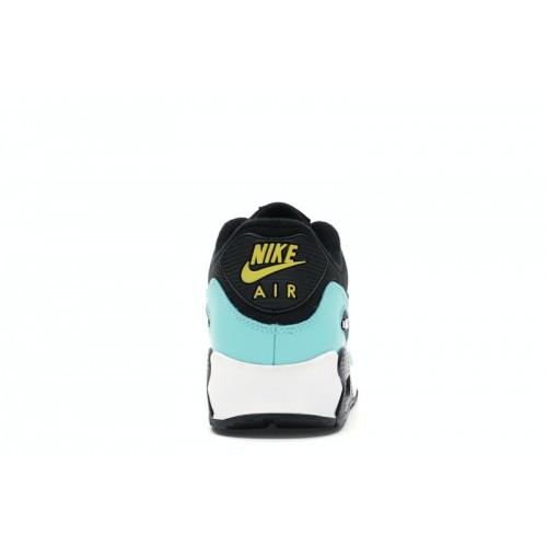 Кроссы Nike Air Max 90 Black Bright Violet White - мужская сетка размеров