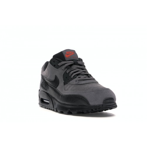 Nike Air Max 90 Grey Suede - мужская сетка размеров