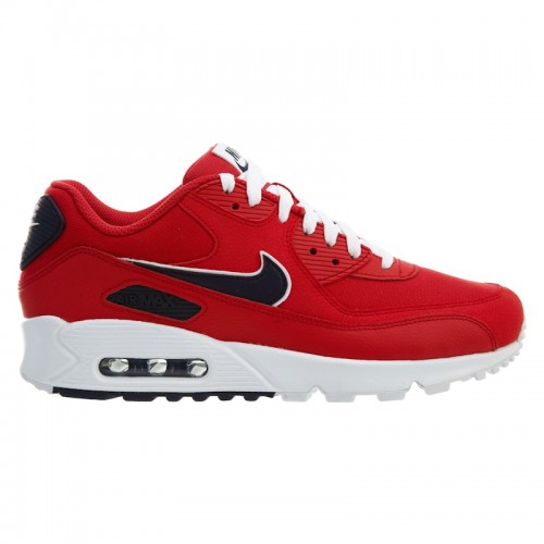 Кроссы Nike Air Max 90 University Red - мужская сетка размеров