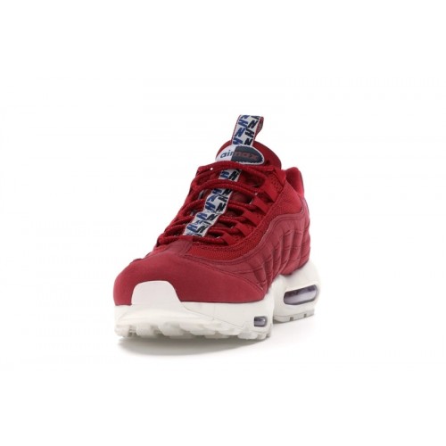 Nike Air Max 95 TT Pull Tab Gym Red - мужская сетка размеров