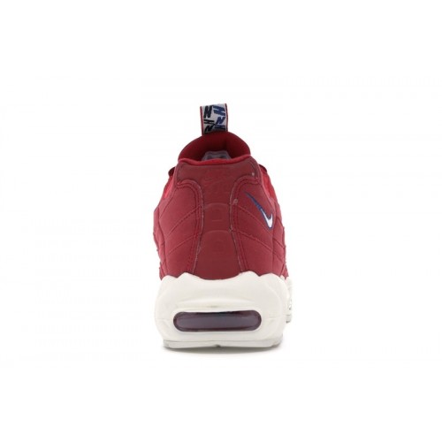 Nike Air Max 95 TT Pull Tab Gym Red - мужская сетка размеров