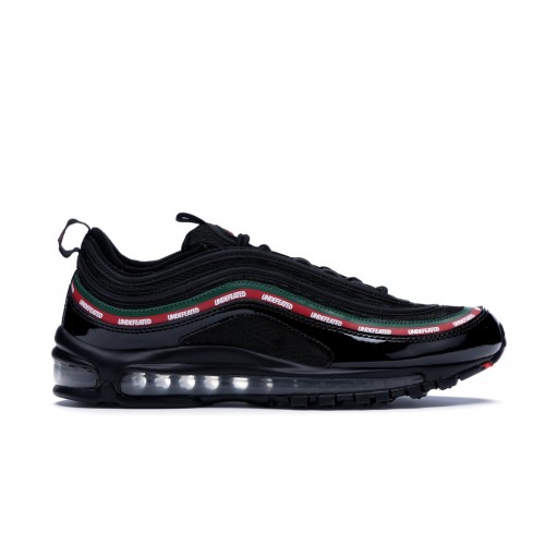 Кроссы Nike Air Max 97 Undefeated Black - мужская сетка размеров