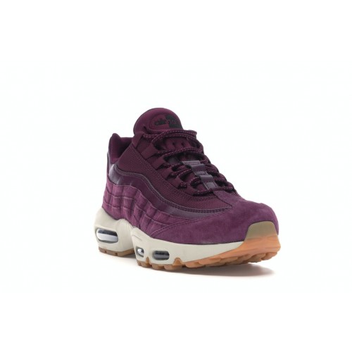 Кроссы Nike Air Max 95 SE Bordeaux - мужская сетка размеров