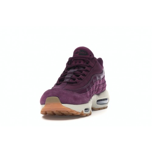 Кроссы Nike Air Max 95 SE Bordeaux - мужская сетка размеров