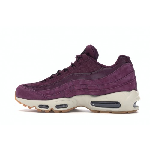 Кроссы Nike Air Max 95 SE Bordeaux - мужская сетка размеров