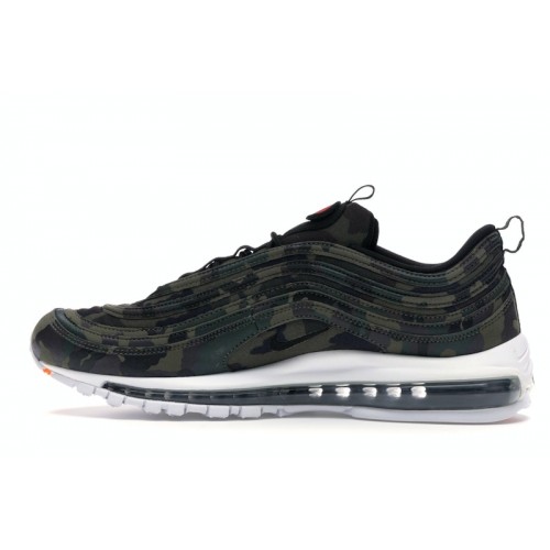 Кроссы Nike Air Max 97 Country Camo (France) - мужская сетка размеров