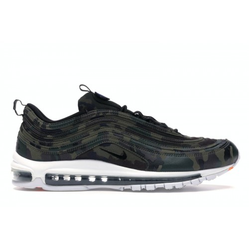 Кроссы Nike Air Max 97 Country Camo (France) - мужская сетка размеров