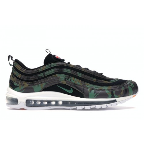 Кроссы Nike Air Max 97 Country Camo (UK) - мужская сетка размеров