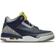 Кроссовки Jordan 3 Retro Michigan PE