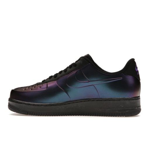 Кроссы Nike Air Force 1 Foamposite Pro Cup Court Purple - мужская сетка размеров