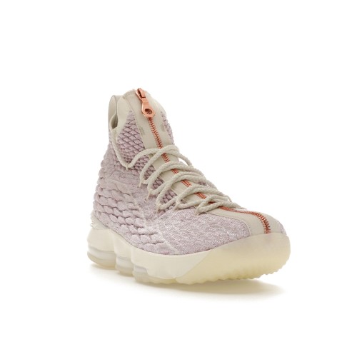 Кроссы Nike LeBron 15 Performance KITH Rose Gold - мужская сетка размеров