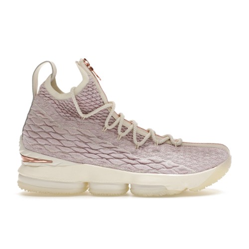 Кроссы Nike LeBron 15 Performance KITH Rose Gold - мужская сетка размеров