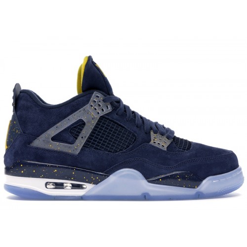 Кроссы Jordan 4 Retro Michigan (PE) - мужская сетка размеров