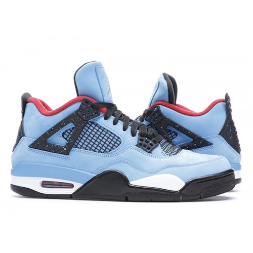 Кроссы Jordan 4 Retro Travis Scott Cactus Jack (Friends and Family) - мужская сетка размеров