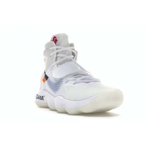 Кроссы Nike React Hyperdunk 2017 Flyknit Off-White - мужская сетка размеров