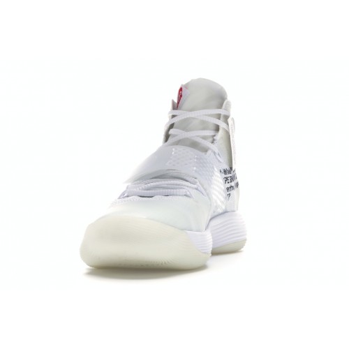 Кроссы Nike React Hyperdunk 2017 Flyknit Off-White - мужская сетка размеров