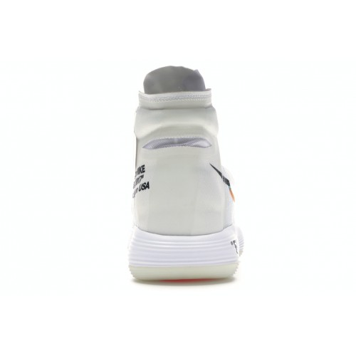 Кроссы Nike React Hyperdunk 2017 Flyknit Off-White - мужская сетка размеров