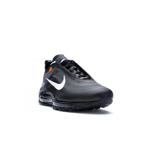 Кроссы Nike Air Max 97 Off-White Black - мужская сетка размеров