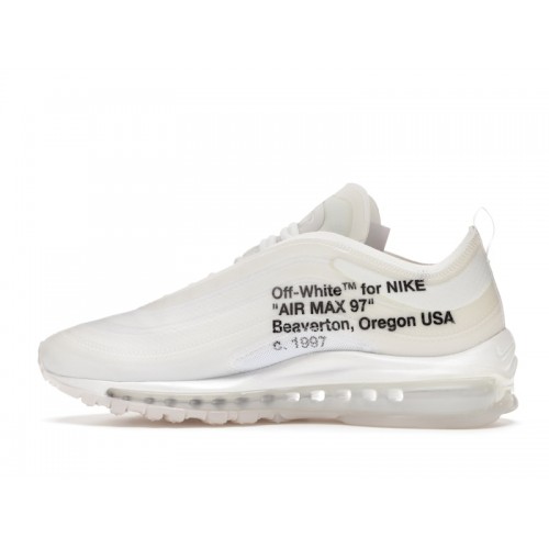 Кроссы Nike Air Max 97 Off-White - мужская сетка размеров