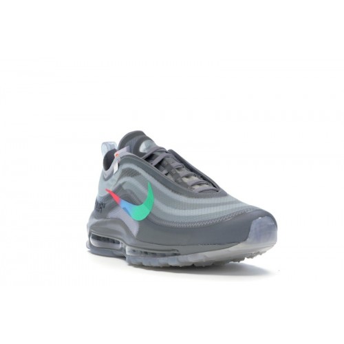 Кроссы Nike Air Max 97 Off-White Menta - мужская сетка размеров